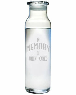 Susquehanna Glass 24oz In Memory Water Bottle Home Bar Carts & Accessories