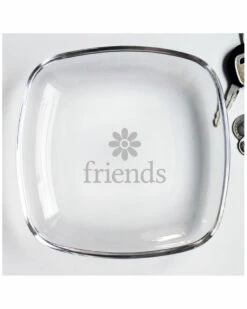 Susquehanna Glass 7in Friends Keepsake Plate Home Serveware