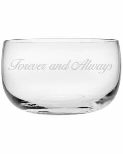 Susquehanna Glass Forever And Always 5in Bowl Home Serveware