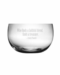 Susquehanna Glass Faithful Friend 9in Bowl Home Serveware