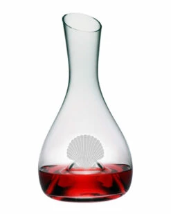 Susquehanna Glass Seashore 56oz Punted Wine Carafe Home Bar Carts & Accessories