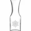 Susquehanna Glass "Let It Snow" 1-Liter Carafe Home Bar Carts & Accessories