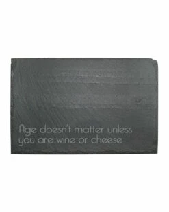 Susquehanna Glass Age Doesn't Matter 2pc Cheese Server Set Home Drinkware