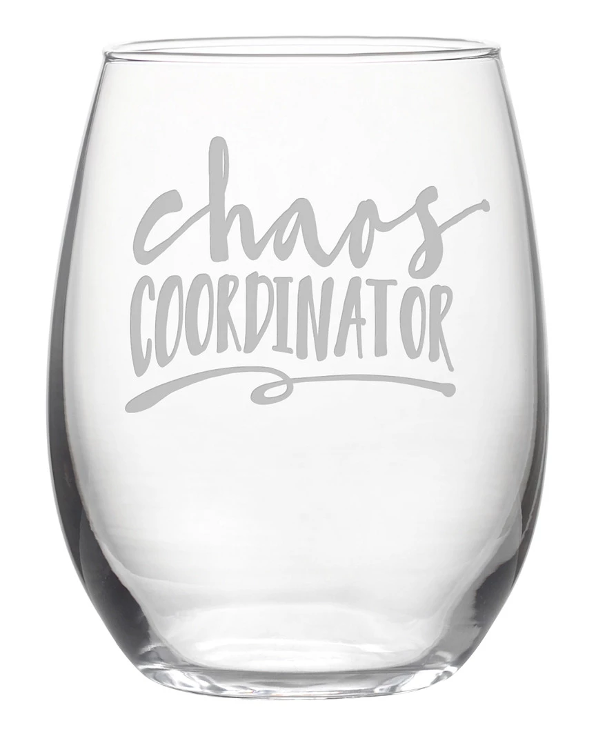 Susquehanna Glass Chaos Coordinator Stemless Wine & Gift Box Home Bar Carts & Accessories