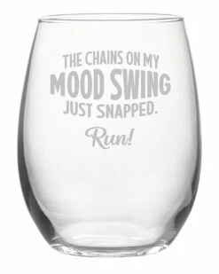 Susquehanna Glass Mood Swing Stemless Wine & Gift Box Home Bar Carts & Accessories