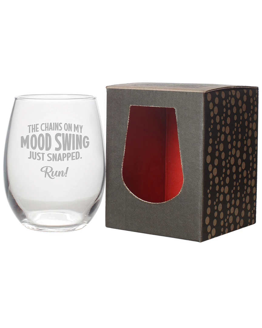 Susquehanna Glass Mood Swing Stemless Wine & Gift Box Home Bar Carts & Accessories - Image 2