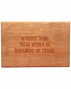 Susquehanna Glass Darkness & Chaos Artisan Cherry Board Home Decorative Items & Frames